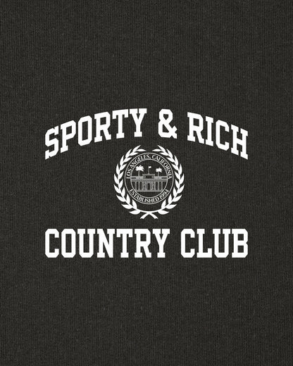 Varsity Crest Crewneck - Carbon