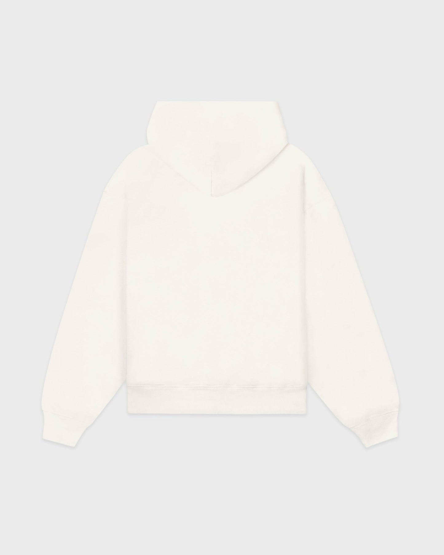 SR Sport Embroidered Zip Hoodie - Ecru