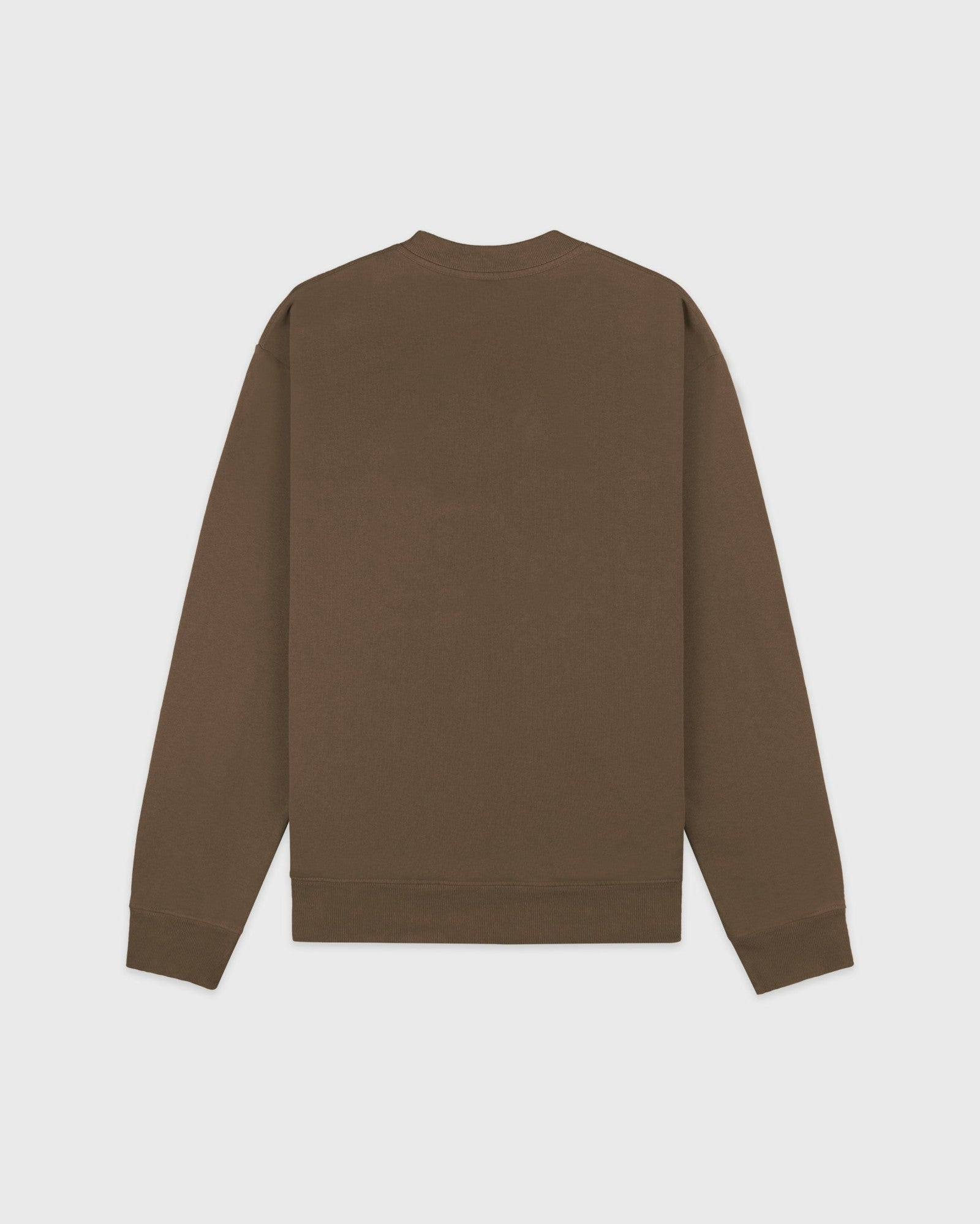 H&W Crest Embroidered Crewneck - Sand
