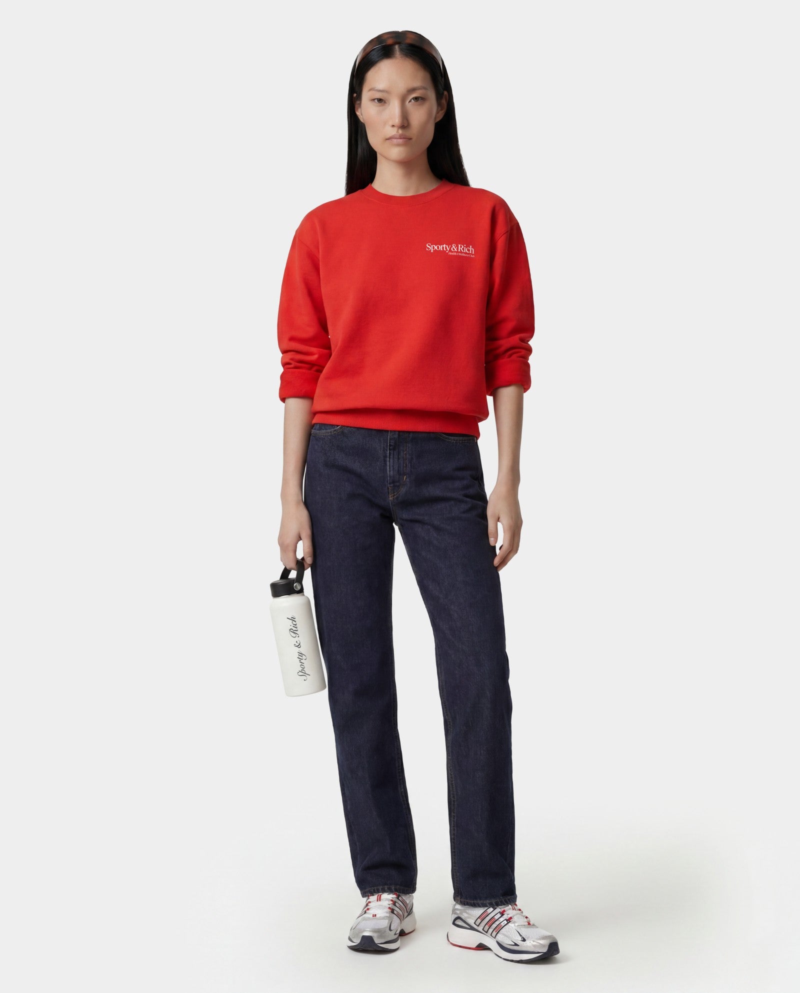 Modern Crewneck - Ruby