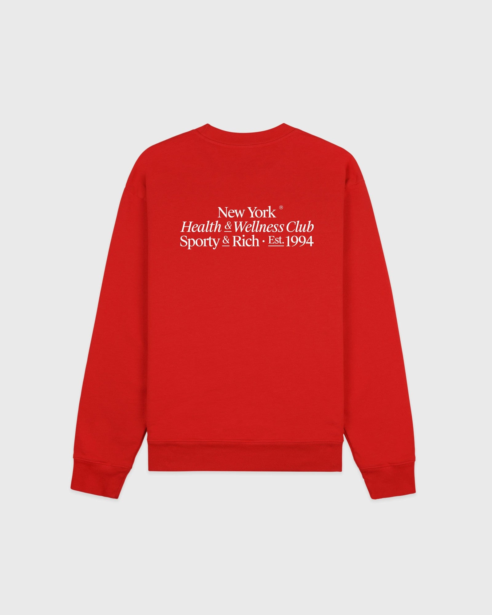 Modern Crewneck - Ruby