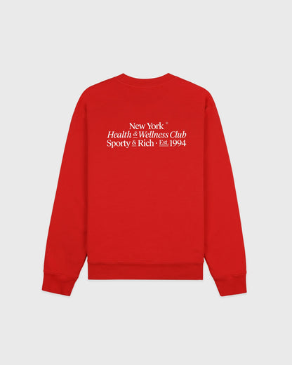 Modern Crewneck - Ruby