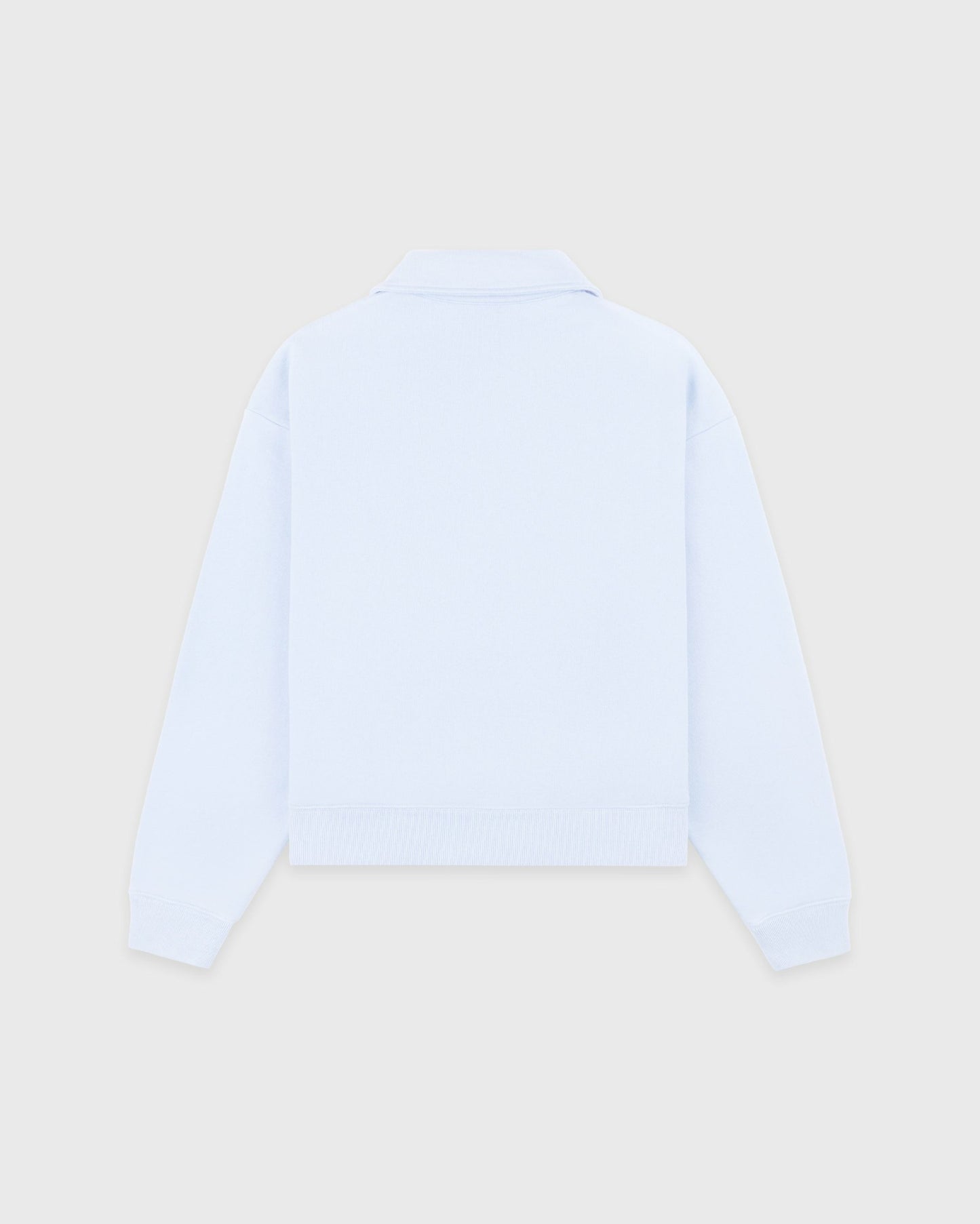 Serif Logo Embroidered Polo - Ciel