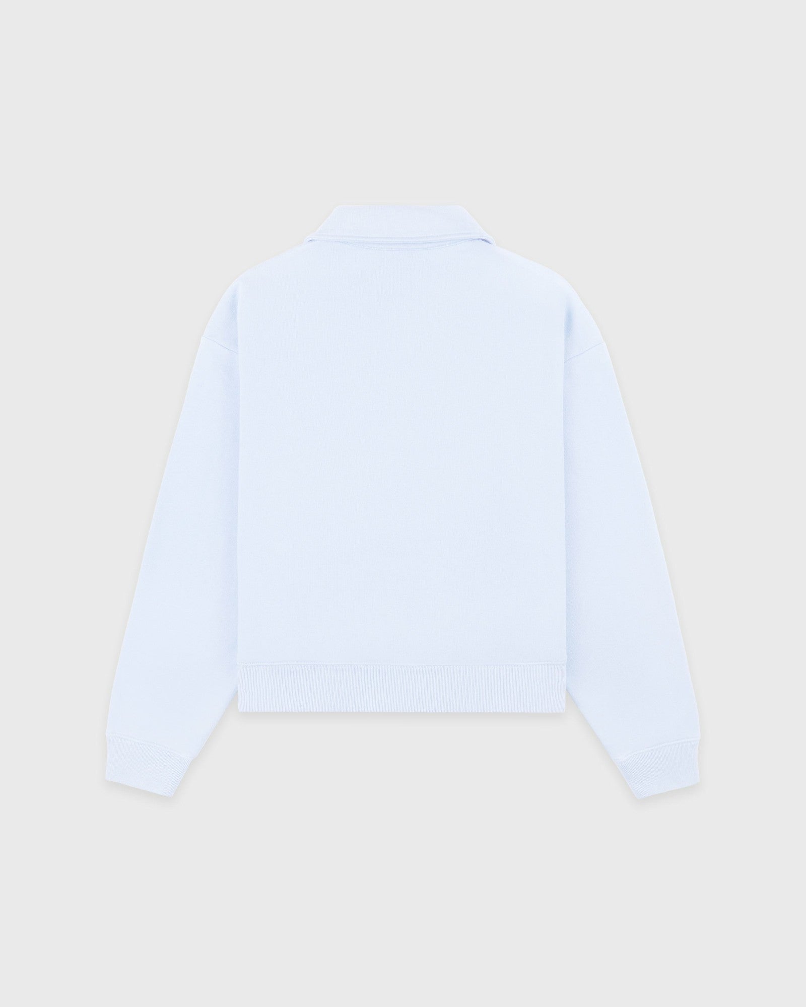 Serif Logo Embroidered Polo - Ciel