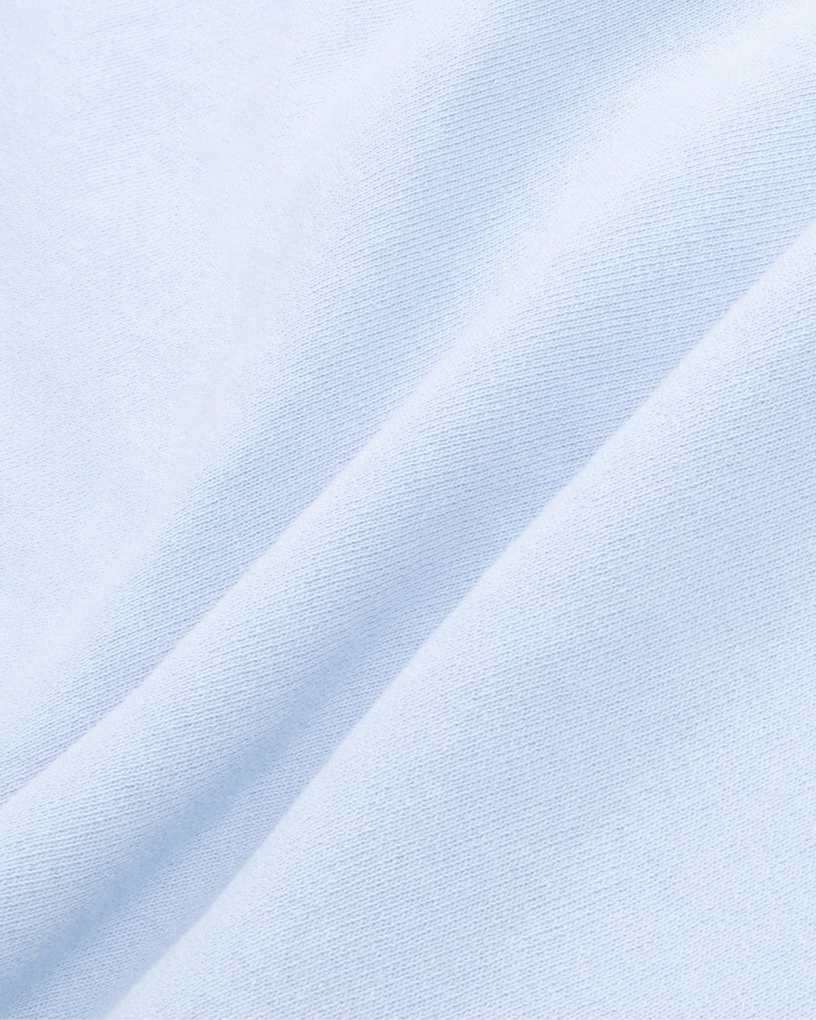 Serif Logo Embroidered Polo - Ciel