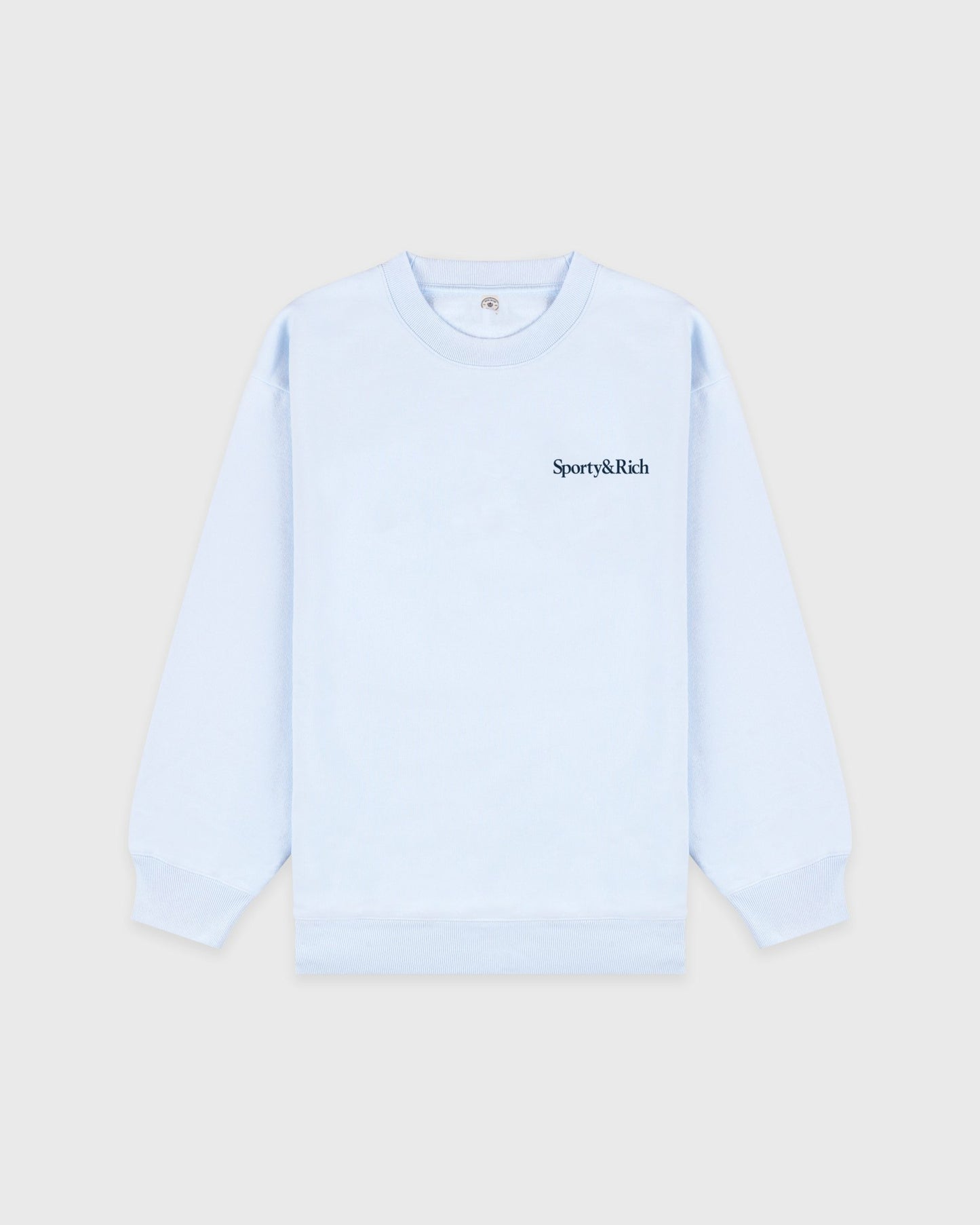 Play Tennis Crewneck - Ciel/Navy