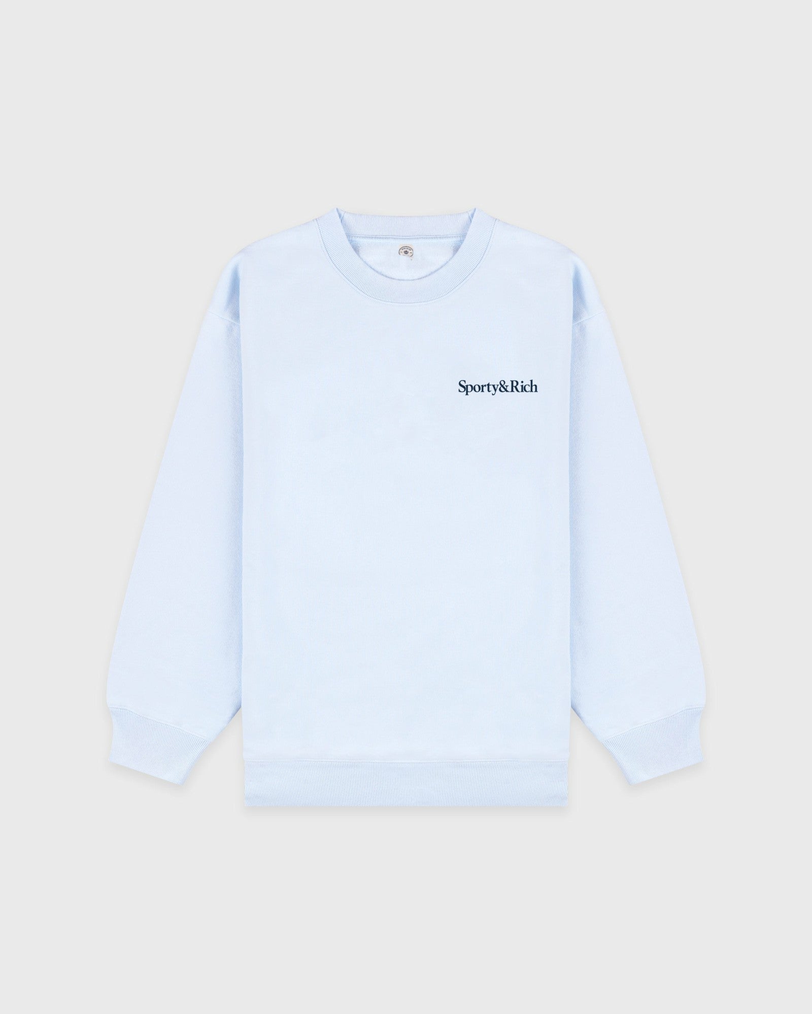 Play Tennis Crewneck - Ciel/Navy