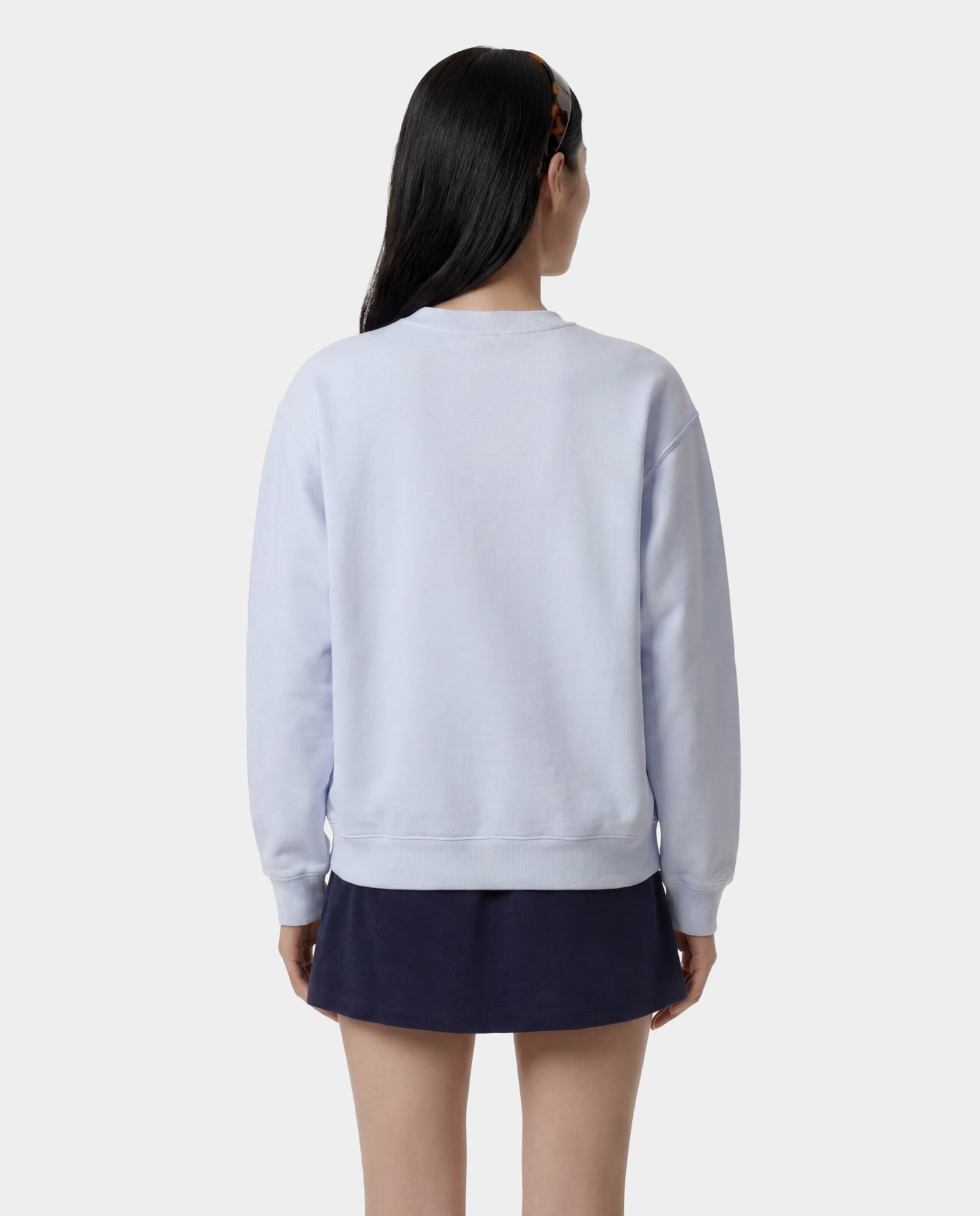 H&W Crest Crewneck - Ciel