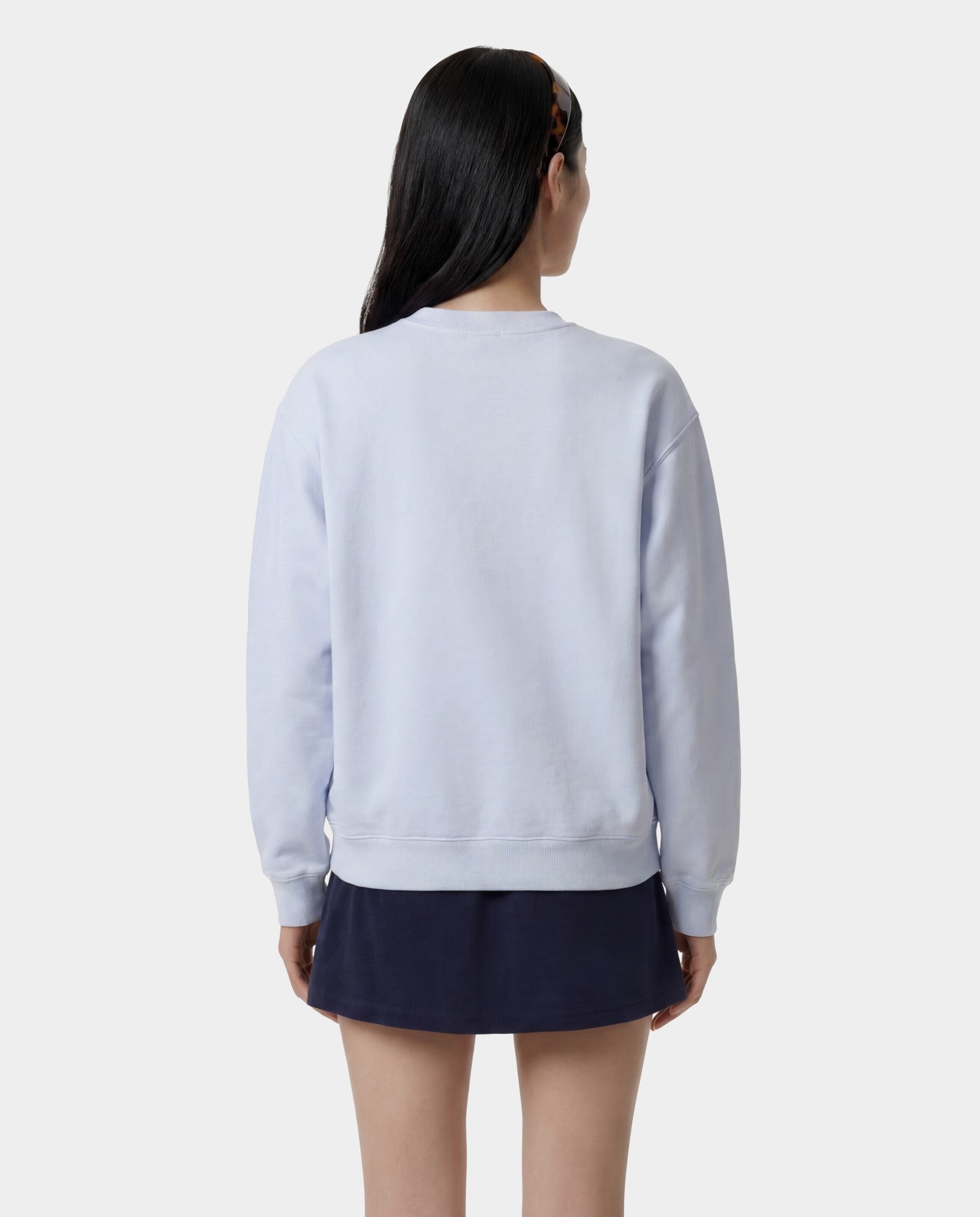 H&W Crest Crewneck - Ciel