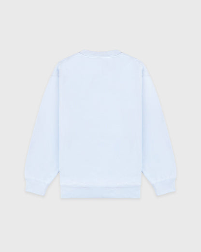 H&W Crest Crewneck - Ciel