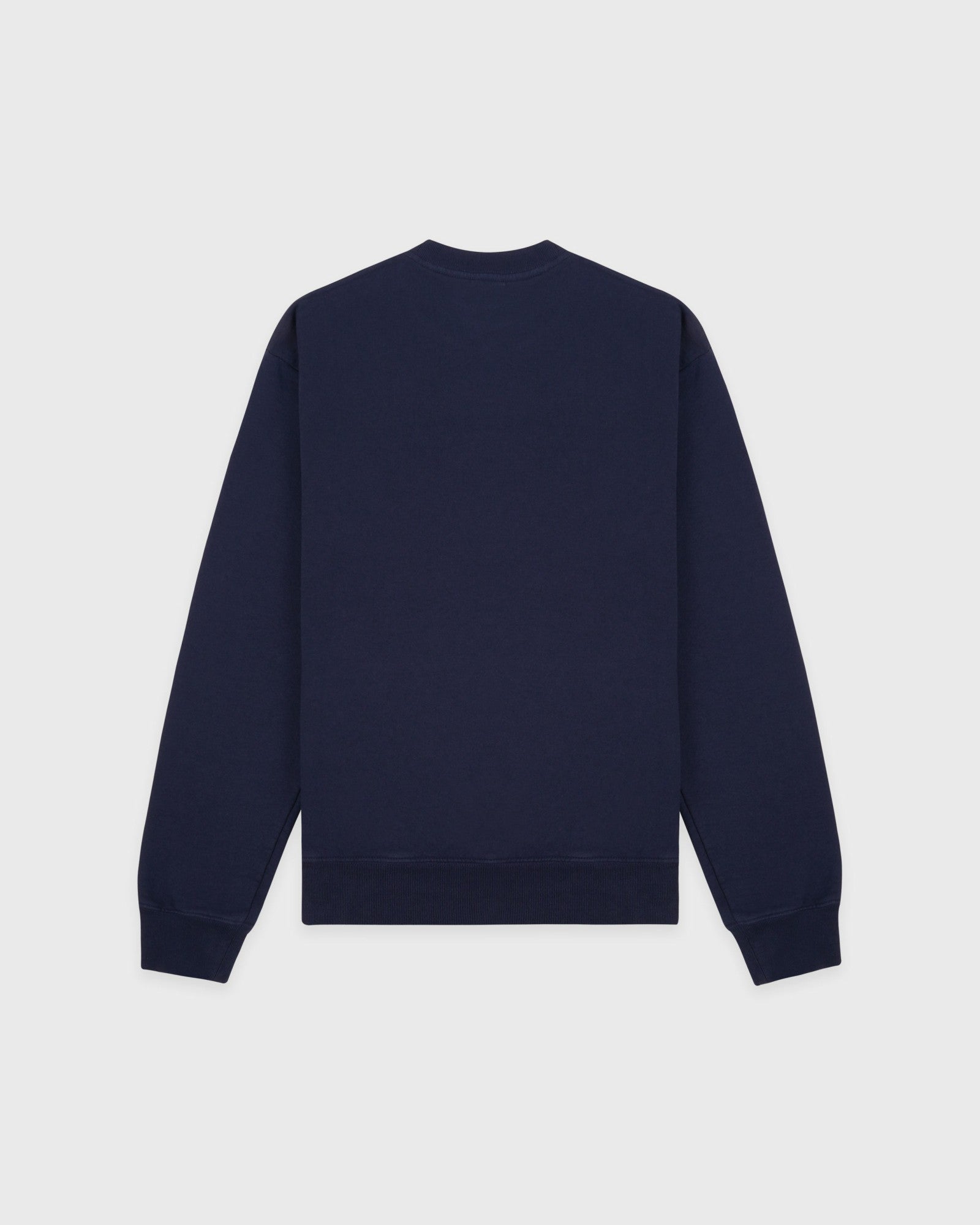 Syracuse Embroidered Crewneck - Navy/White