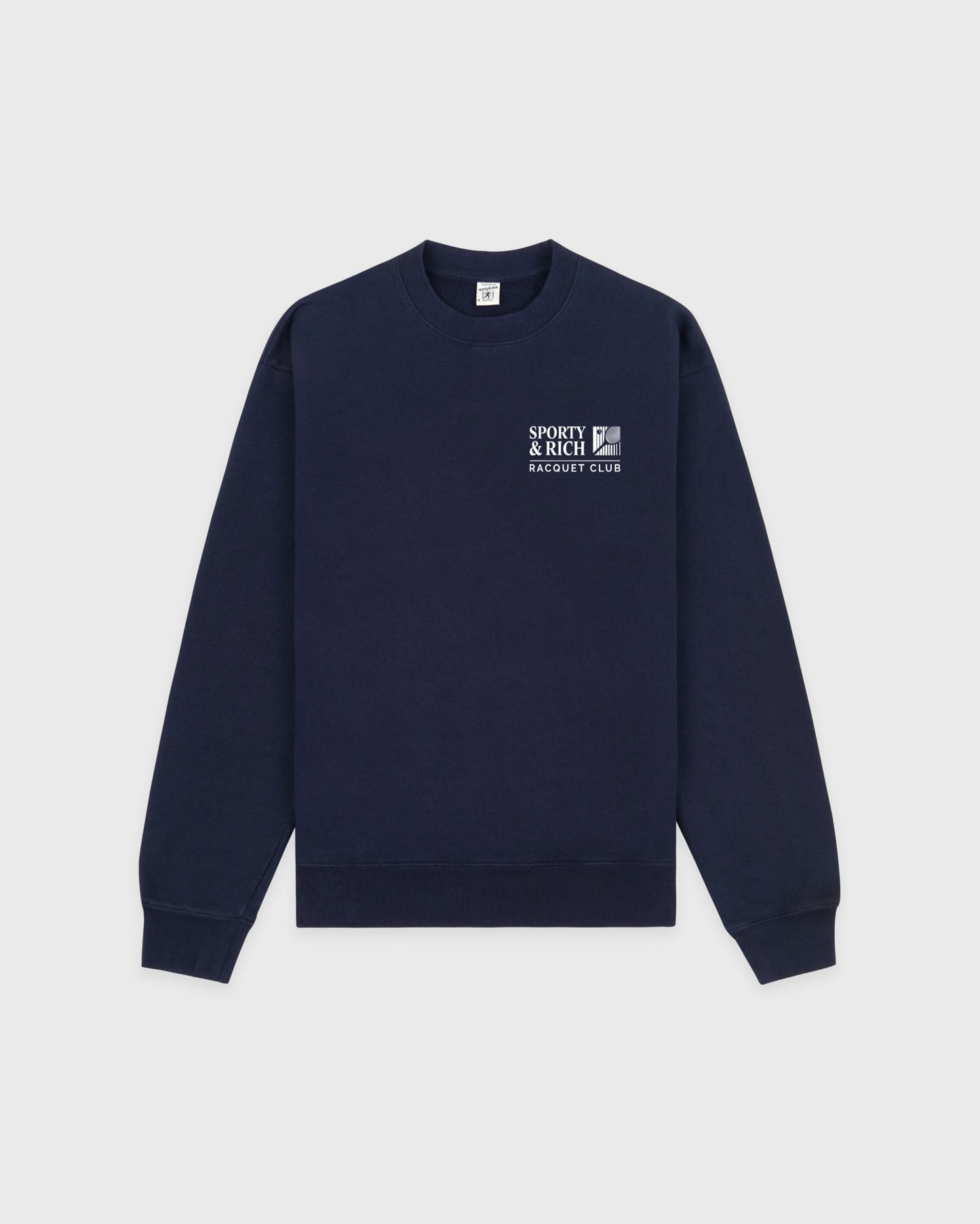 Promo Crewneck - Navy/White