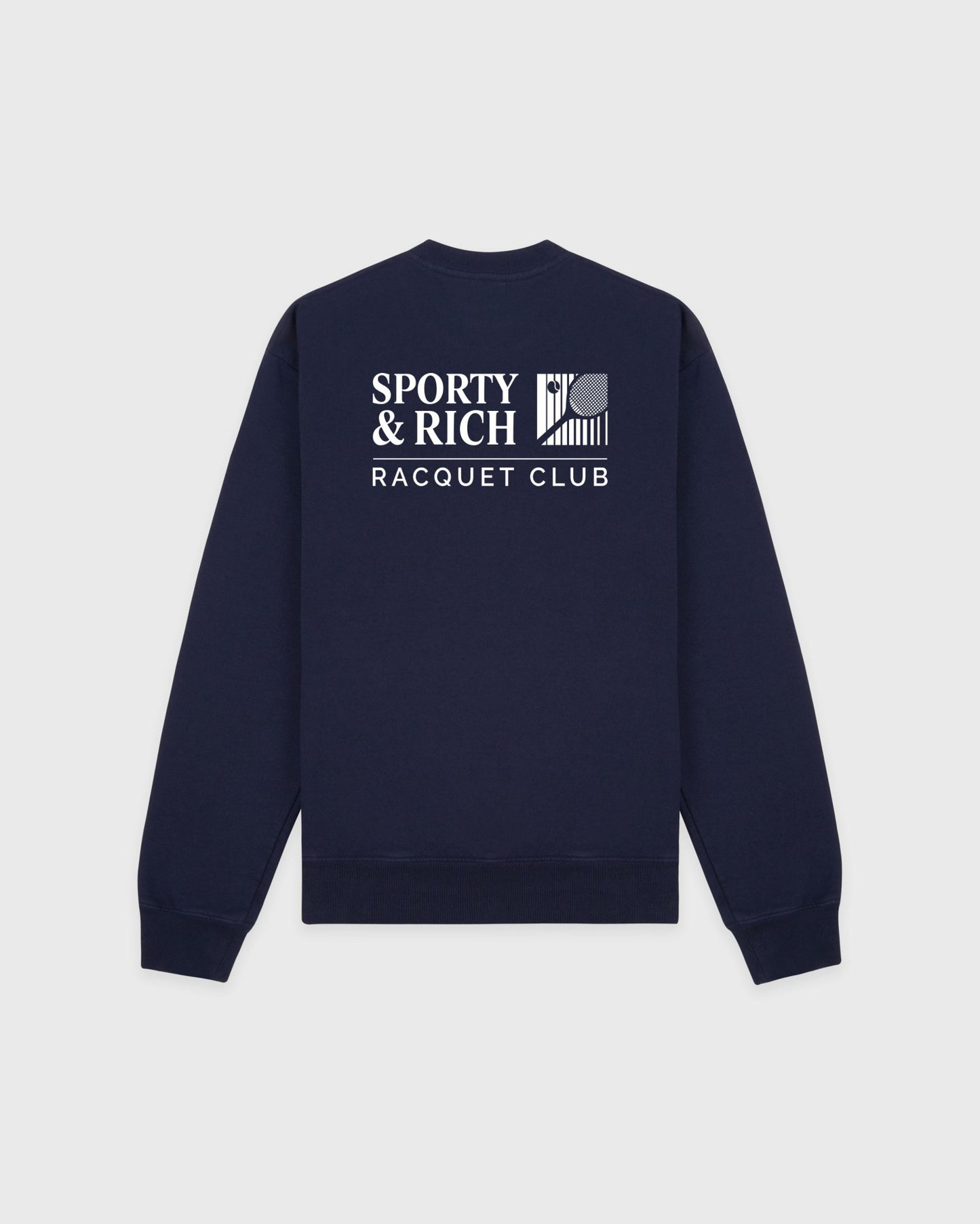 Promo Crewneck - Navy/White