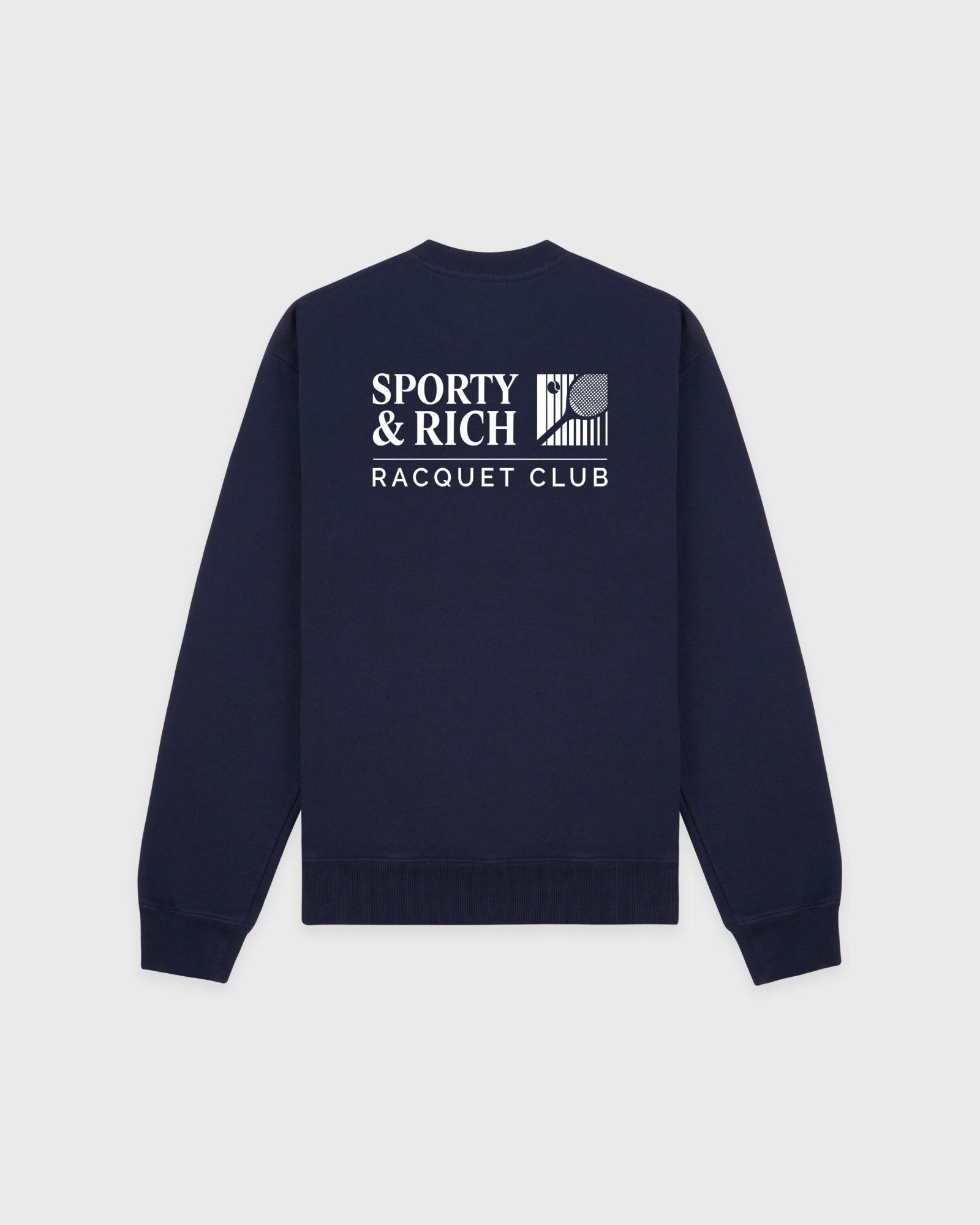 Promo Crewneck - Navy/White
