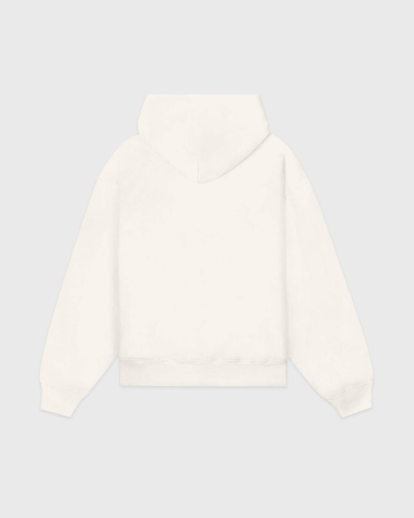 Vendome LA Embroidered Zip Hoodie - Ecru/Navy