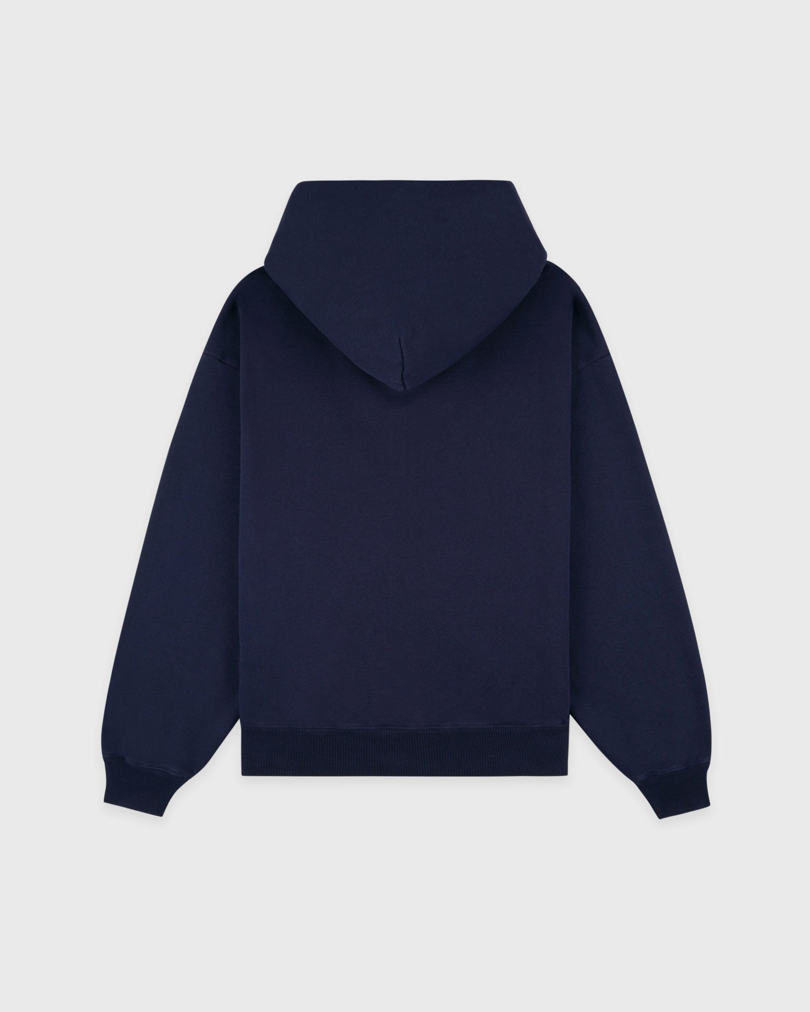 Vendome LA Embroidered Zip Hoodie - Navy/White