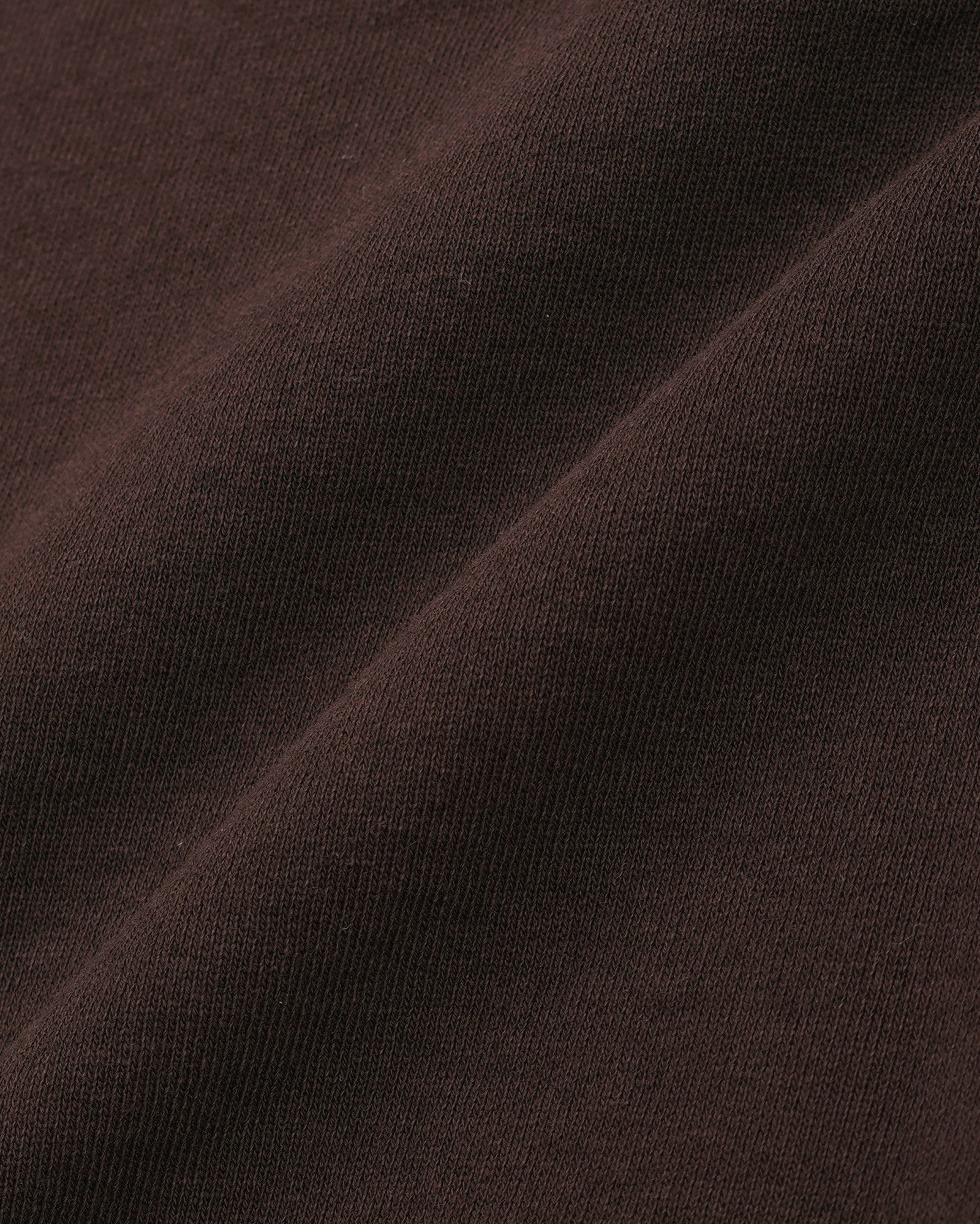 H&W Crest Crewneck - Chocolate/Ecru