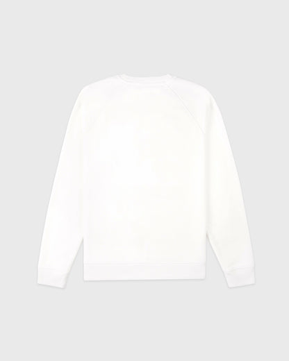 Veritas Soft Crewneck - White/Navy