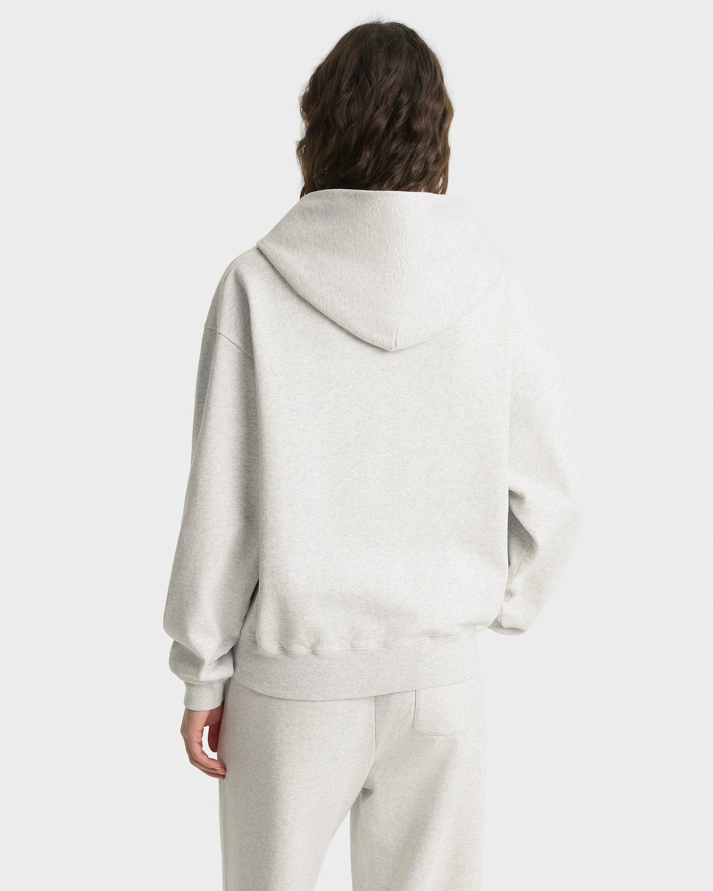 Yale Classic Zip Hoodie - Heather Gray/Navy