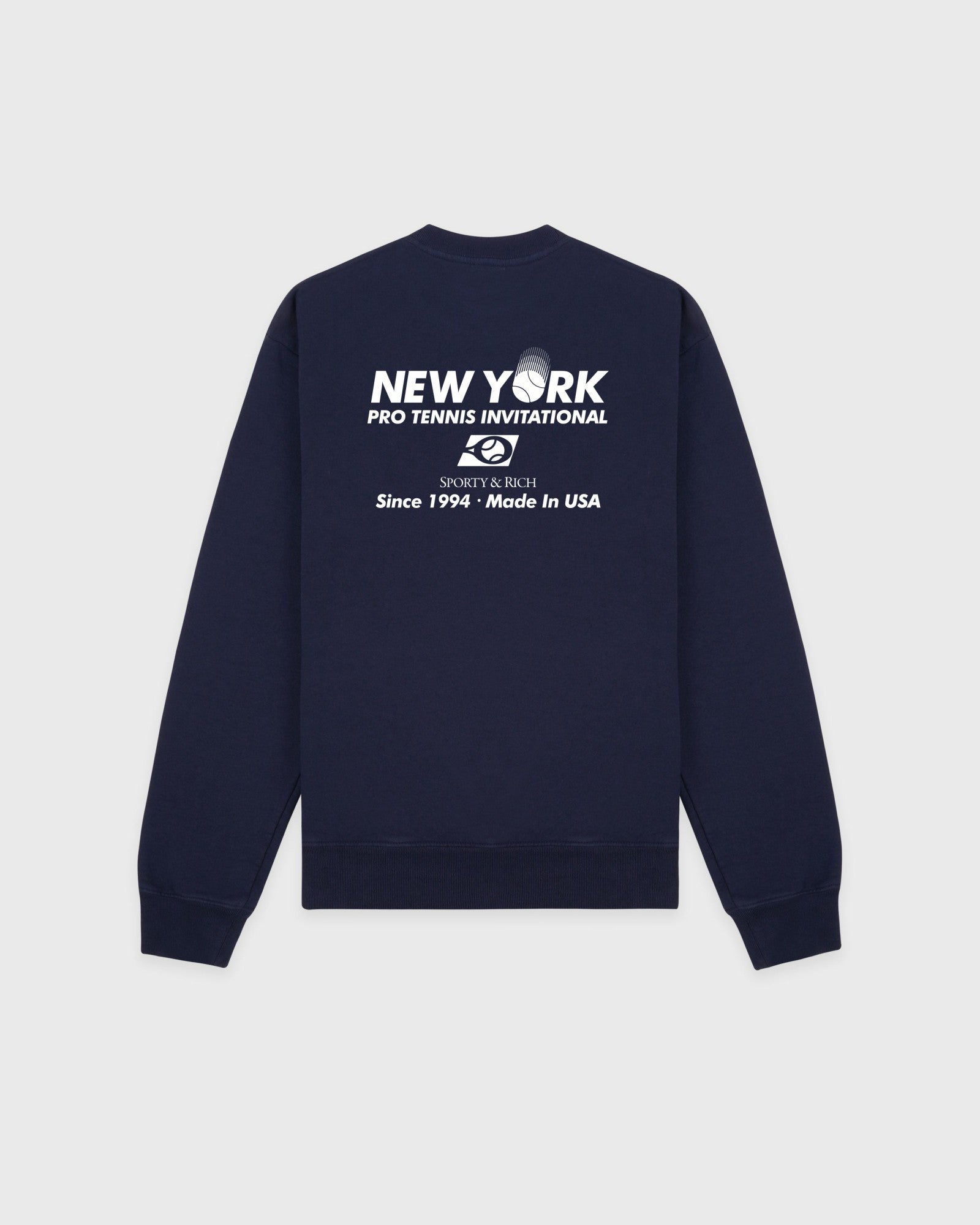 Pro Crewneck - Navy/White