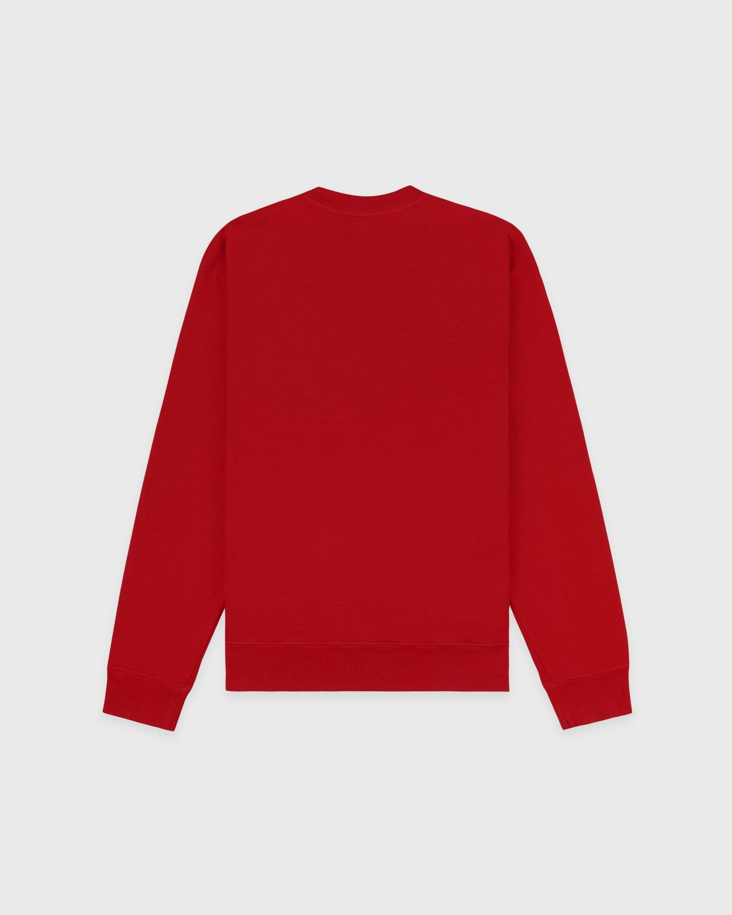 Nautical Embroidered Crewneck - Ruby/Navy
