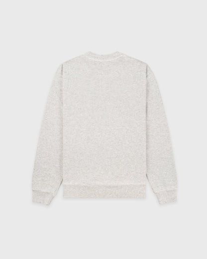 Nautical Embroidered Crewneck - Heather Gray