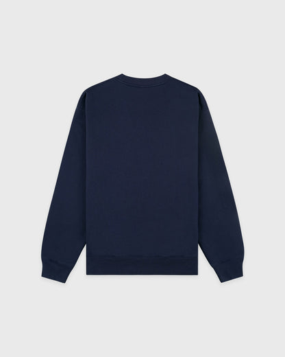NY Health Club Crewneck - Navy/Ecru