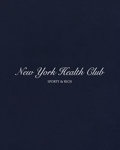NY Health Club Crewneck - Navy/Ecru
