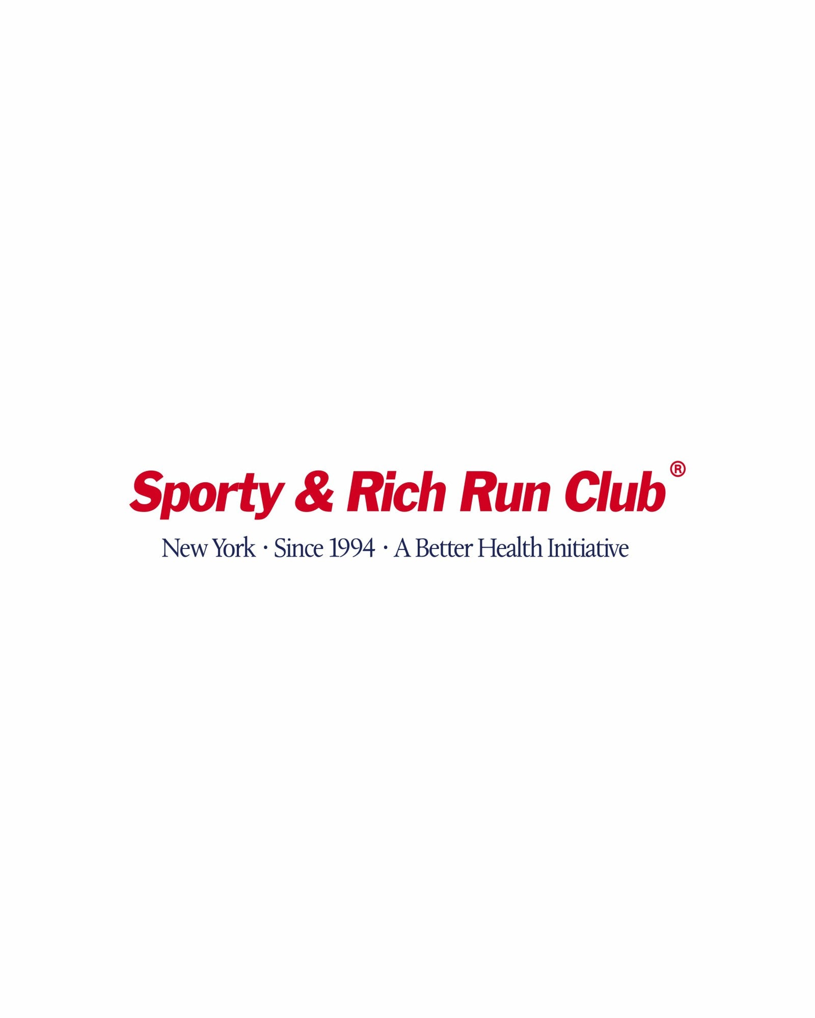 Run Club Crewneck - White/Ruby