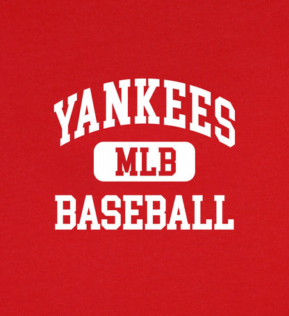Yankees Ivy Crewneck - Fire red/White
