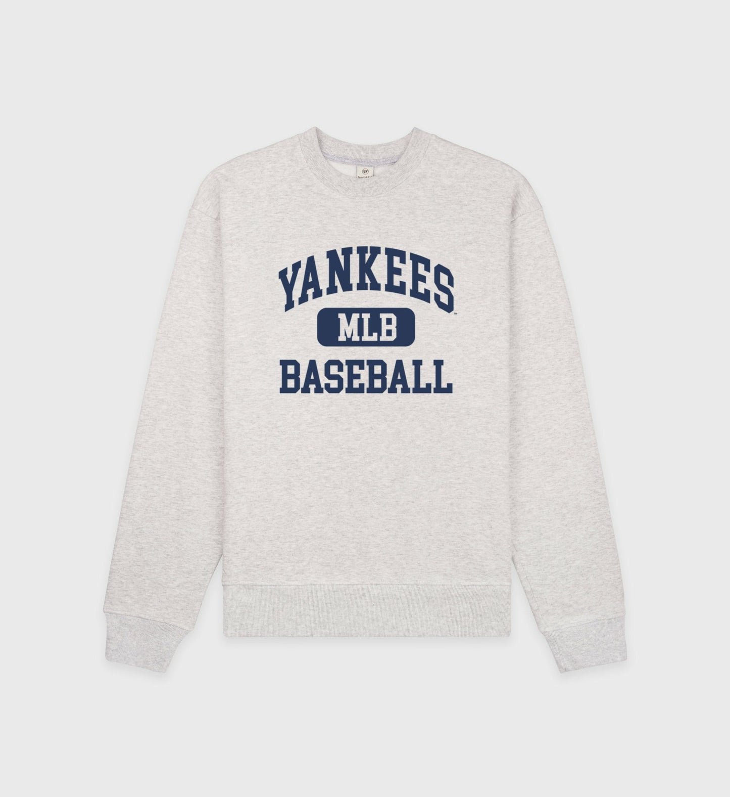 Yankees Ivy Crewneck - Heather Gray/Navy