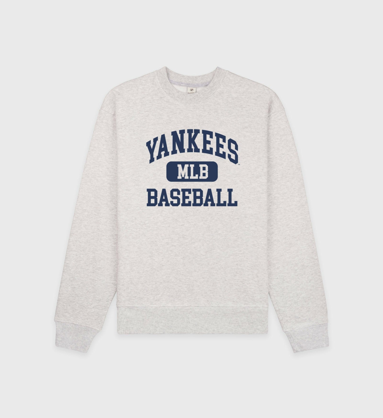 Yankees Ivy Crewneck - Heather Gray/Navy