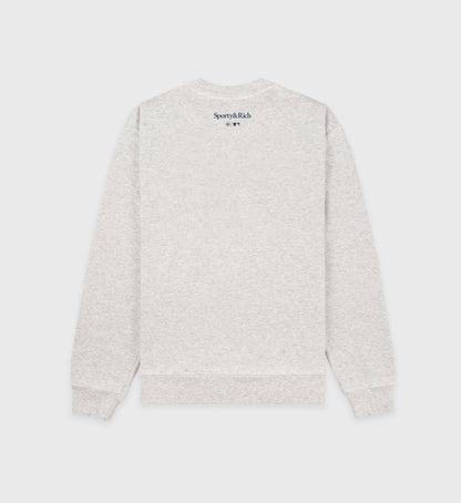 Yankees Ivy Crewneck - Heather Gray/Navy