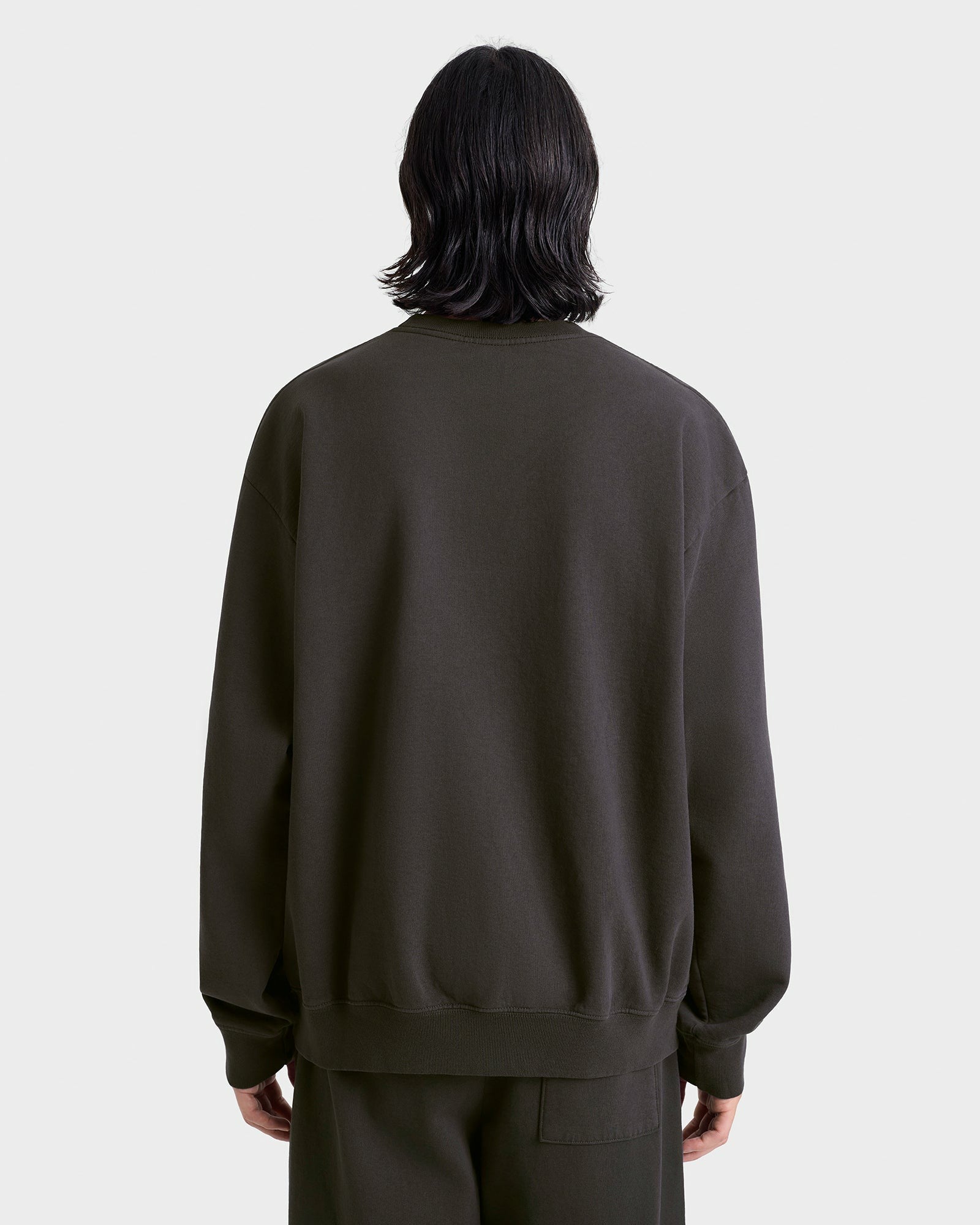 California Emblem Crewneck - Faded Black/White