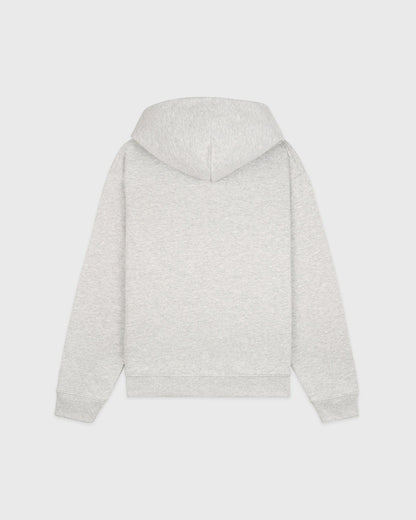 California Emblem Zip Hoodie - Heather Gray/Forest