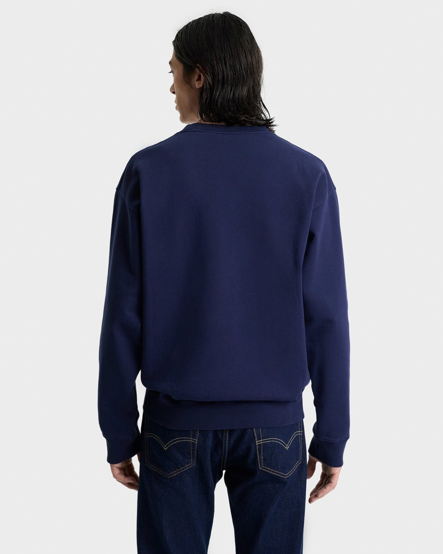 NY Minute Crewneck - Navy/White