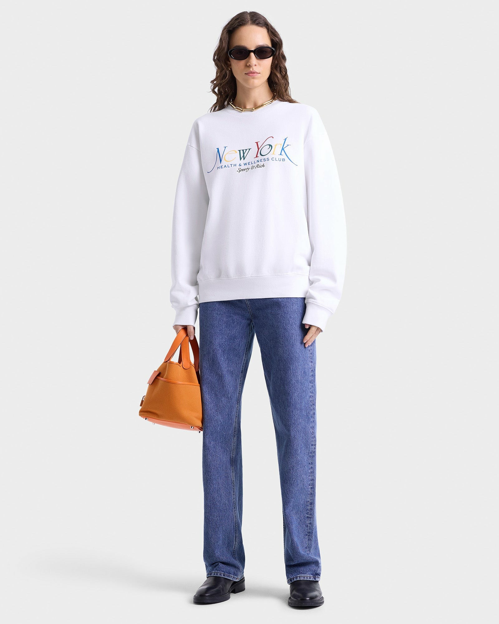 NY 94 Crewneck - White/Multi