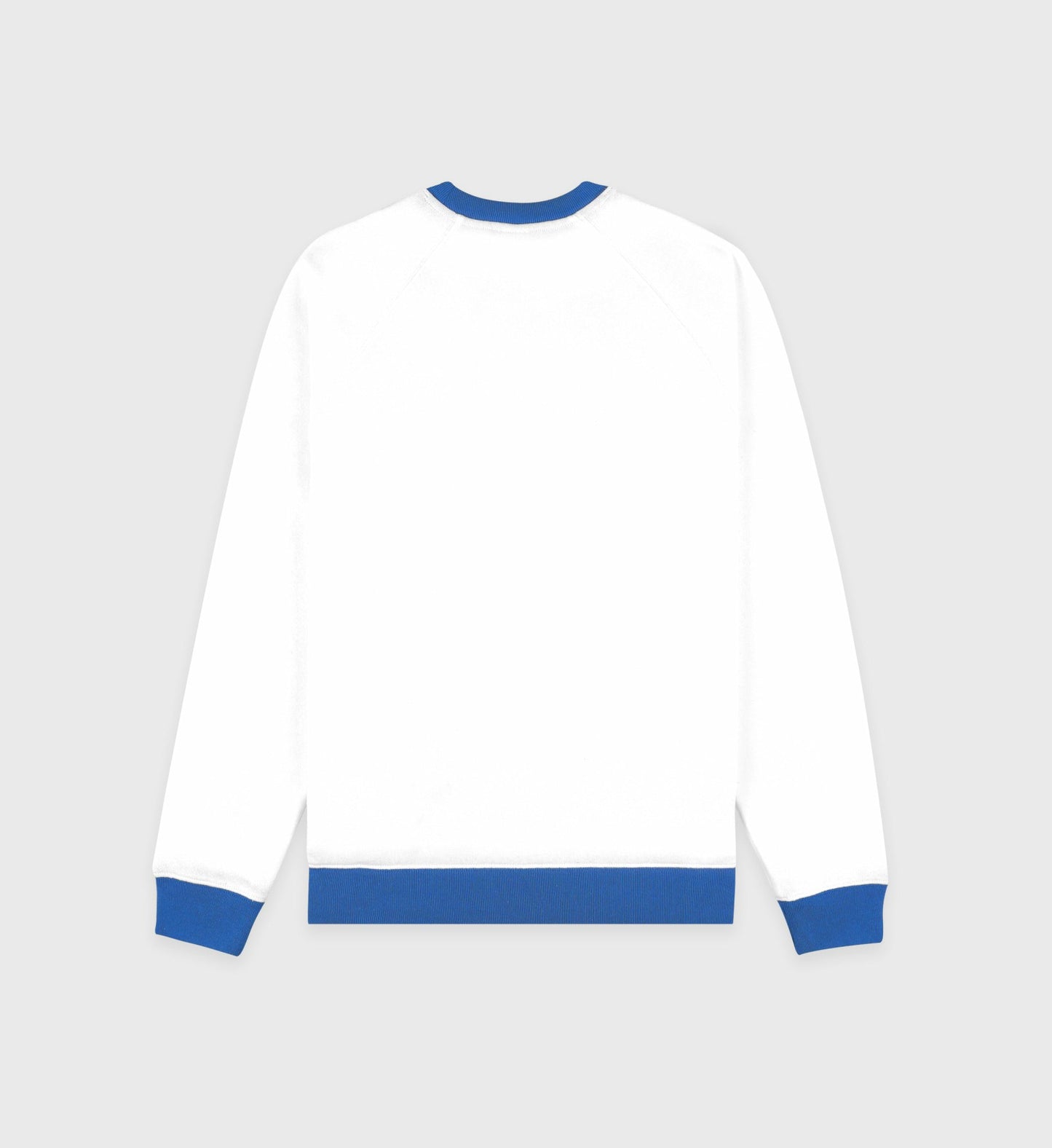 SR Runner Soft Crewneck - White/Team Blue