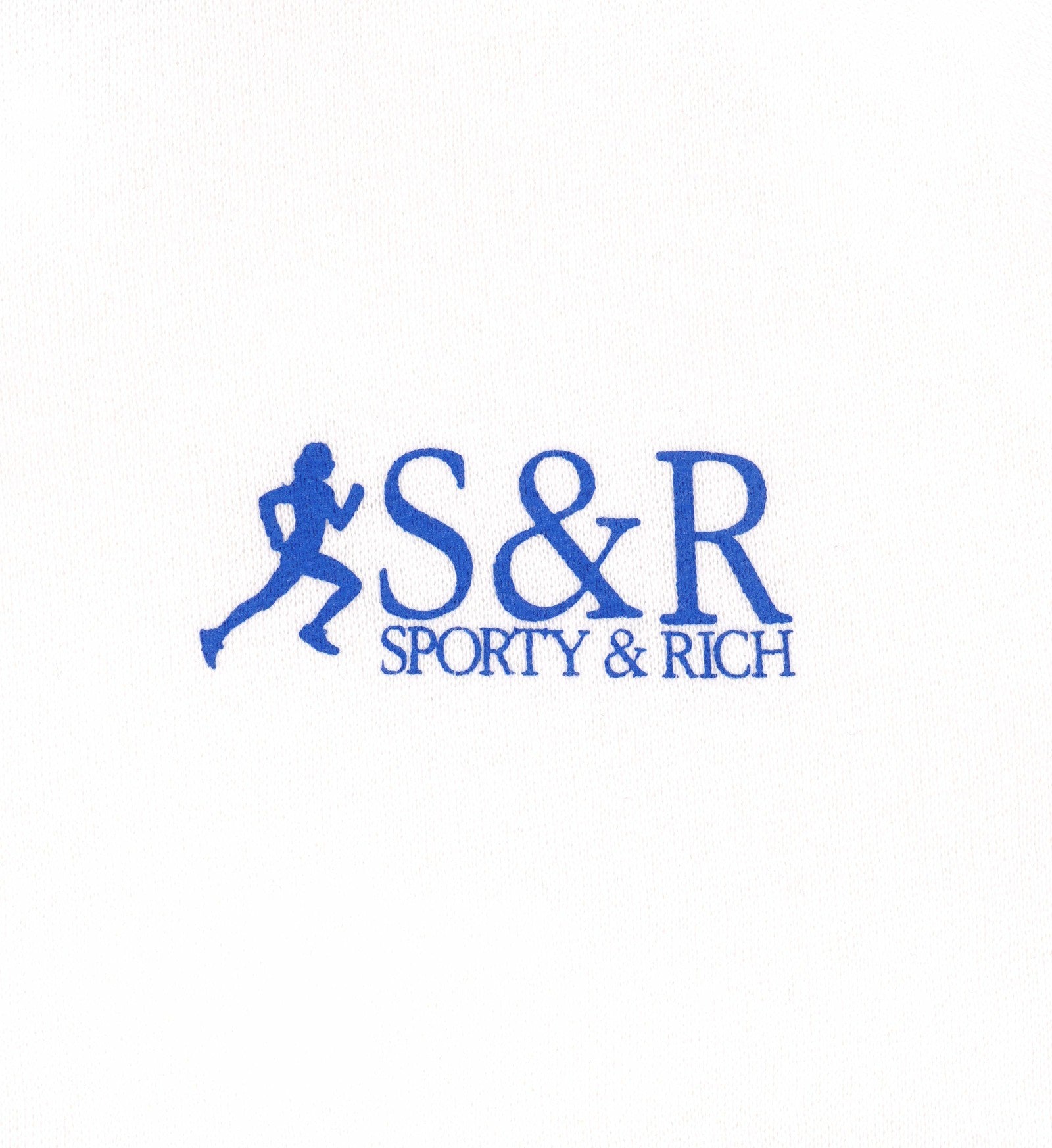 SR Runner Soft Crewneck - White/Team Blue