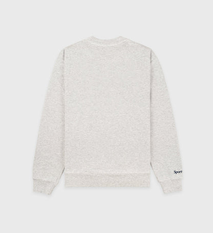 UCLA Crest Crewneck - Heather Gray/Navy