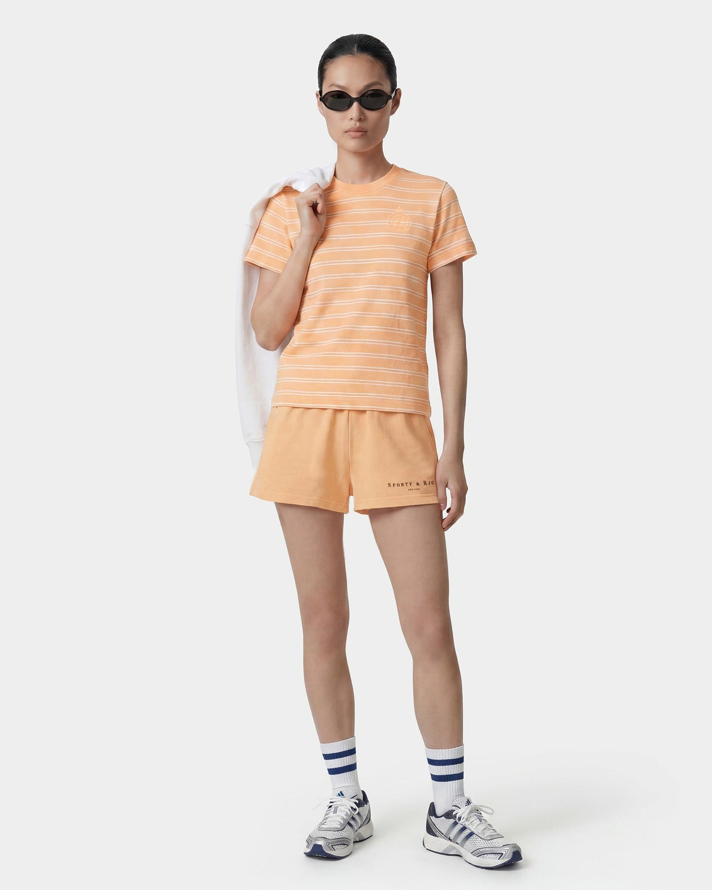 NY Crest T-Shirt - Limone Striped/Limone
