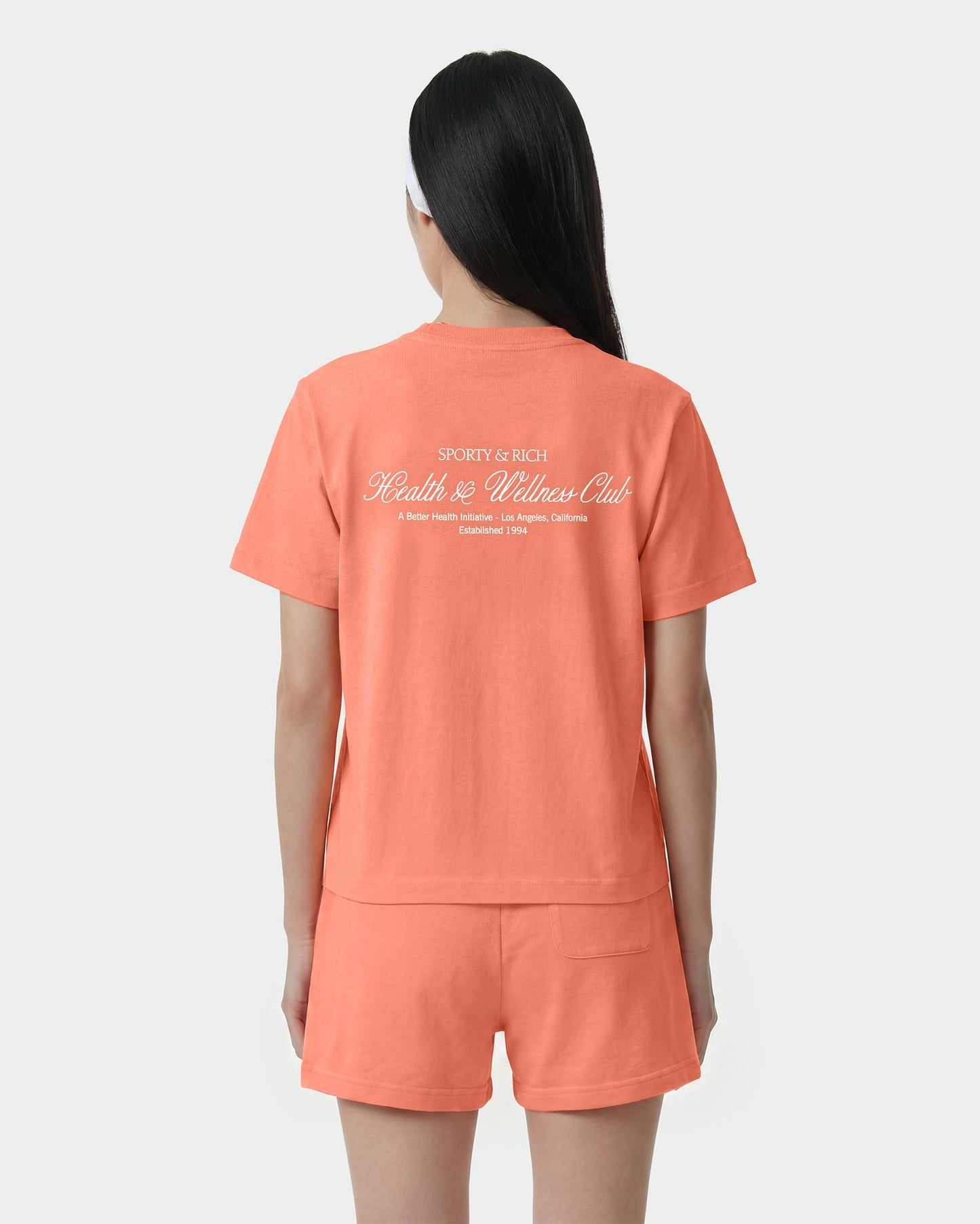 H&W Club T-Shirt - Flamingo/White