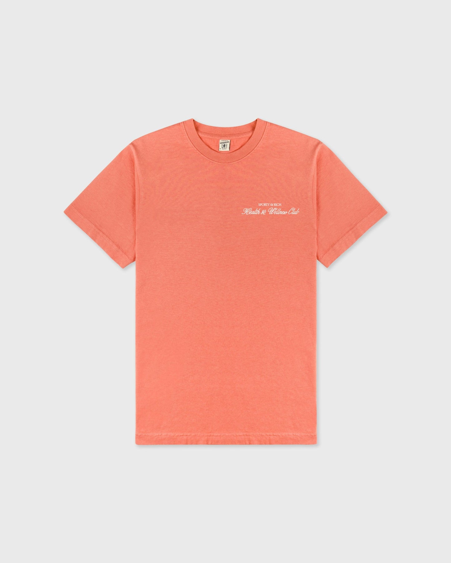 H&W Club T-Shirt - Flamingo/White