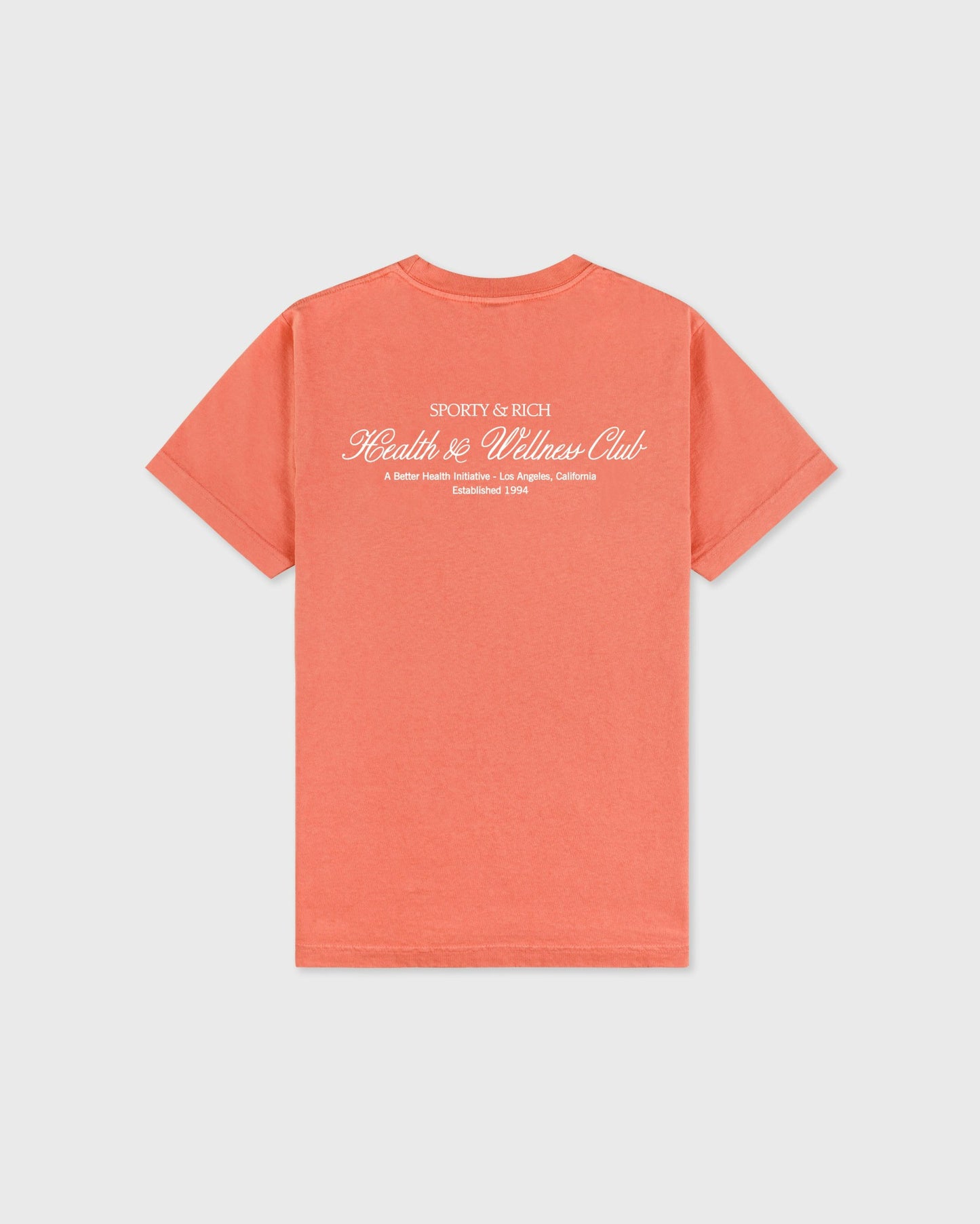 H&W Club T-Shirt - Flamingo/White