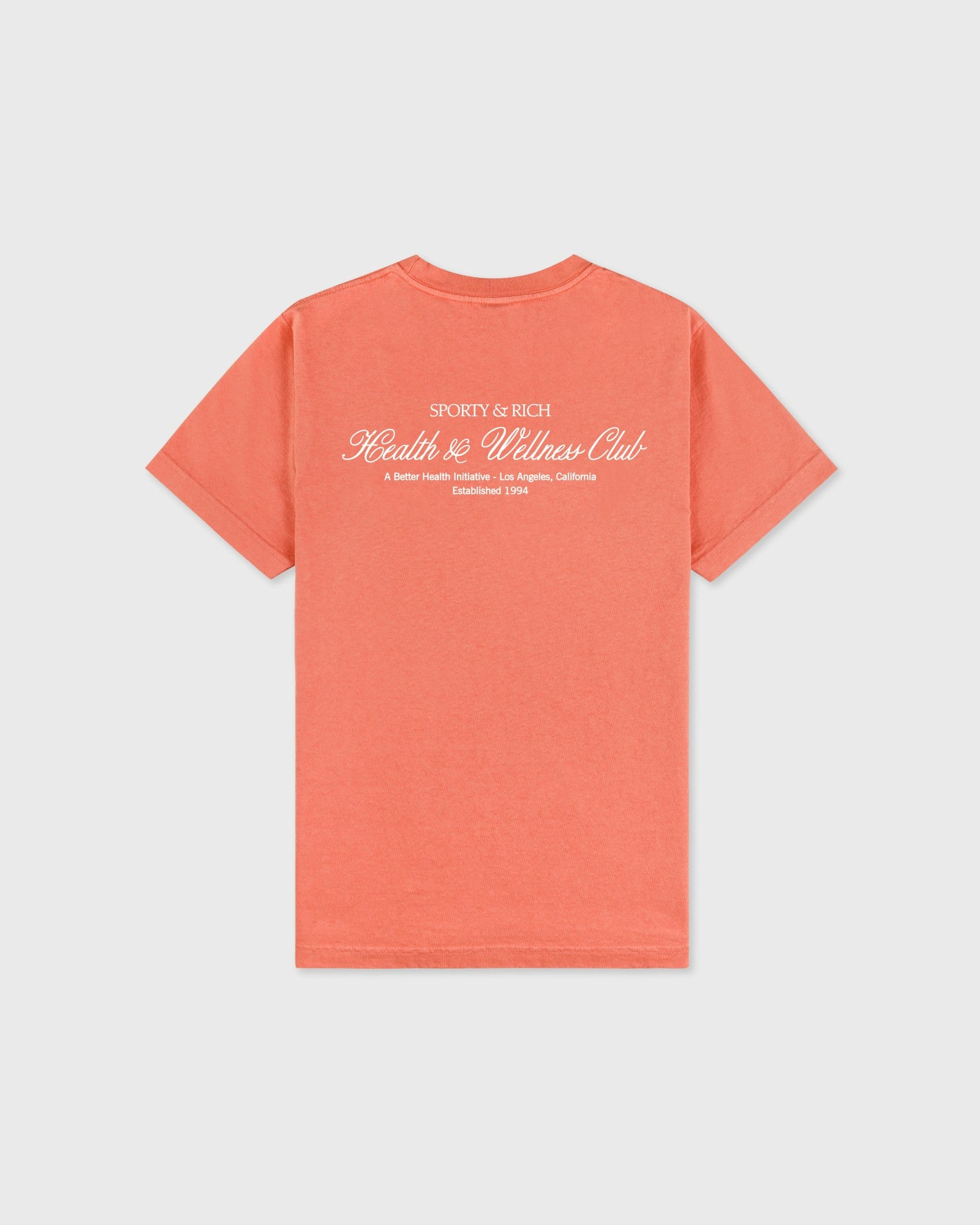 H&W Club T-Shirt - Flamingo/White