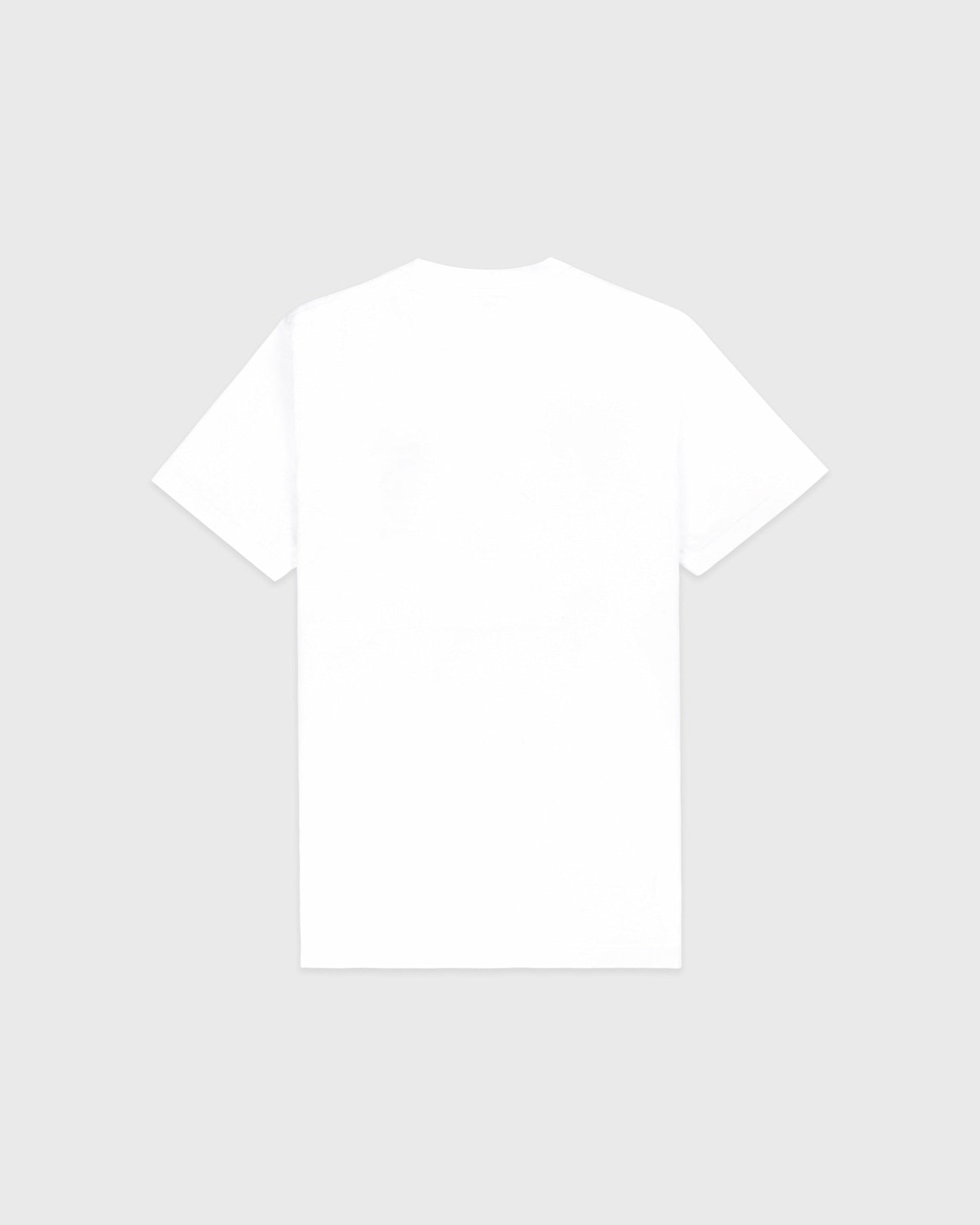H&W Crest T-Shirt - White/Light Navy