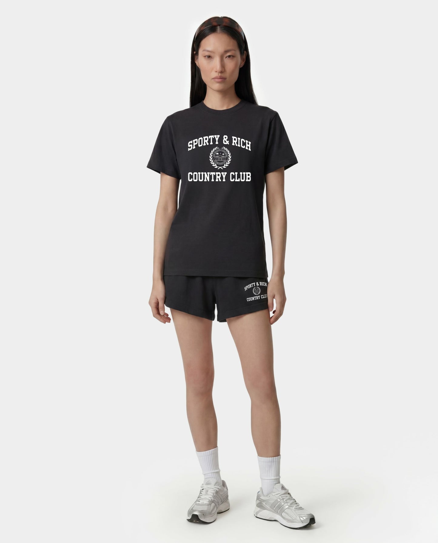 Varsity Crest T-Shirt - Carbon