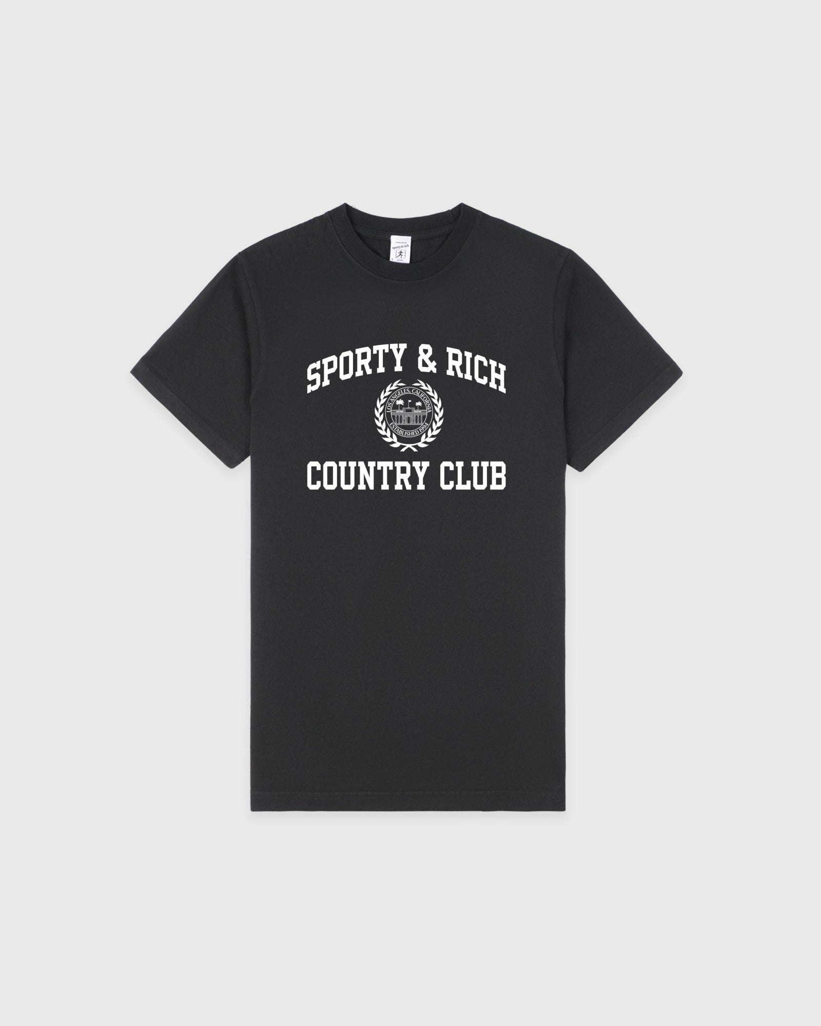 Varsity Crest T-Shirt - Carbon