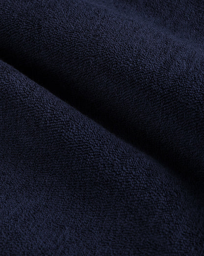 Signature Logo Terry Polo - Navy/White