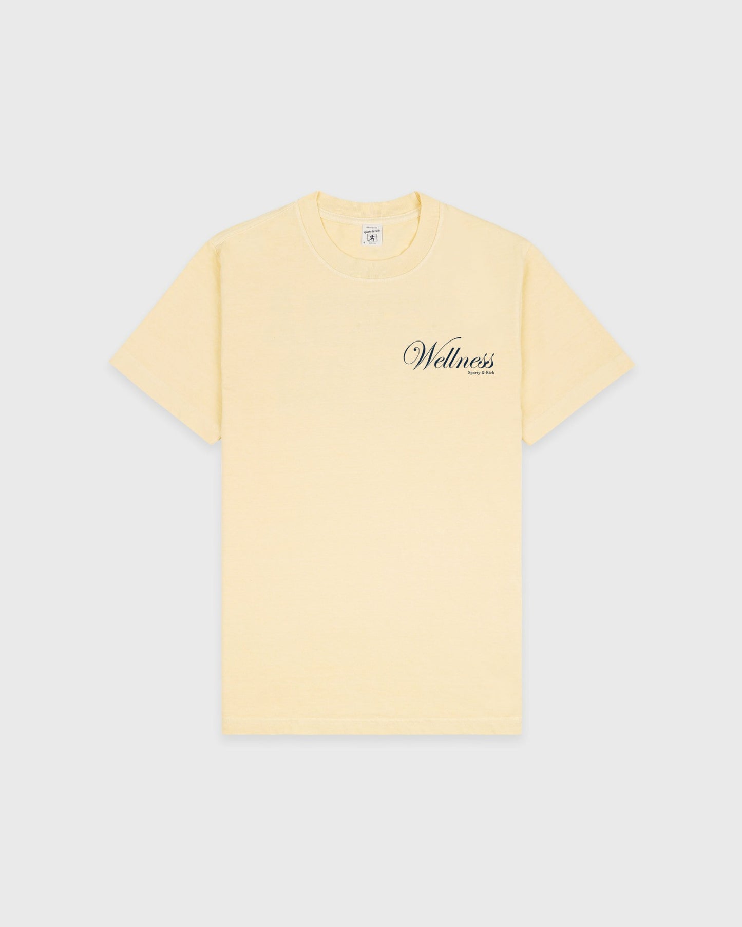 Avenue T-Shirt - Almond/Navy